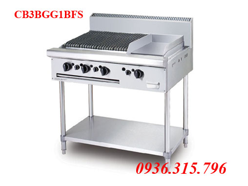 Bếp nướng kèm rán phẳng dùng gas CB3BGG1BFS